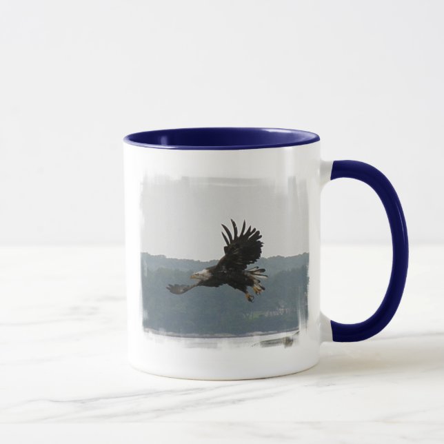 Adler-Flug-Kaffee-Tasse Tasse (Rechts)