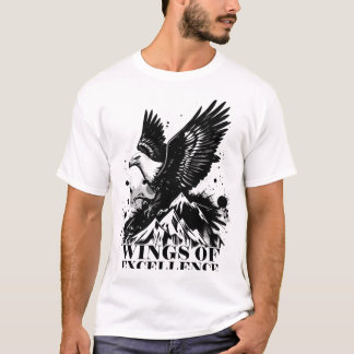 Adler - Flügel der Exzellenz | Fettformatierter T  T-Shirt