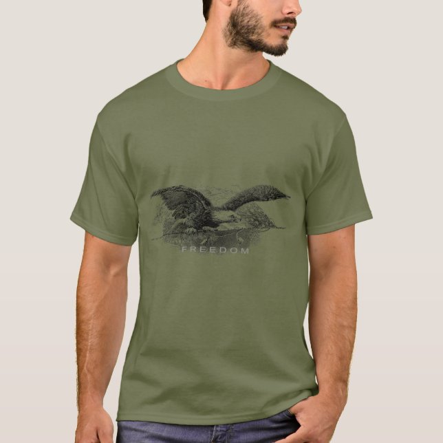 Adler Freiheit T-Shirt (Vorderseite)