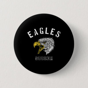 Adler-Fußballschule Spirit Team Maskottchen Spiel Button