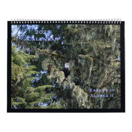Adler im Alaska-II-Kalender Kalender