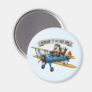 Adler im Flug Magnet