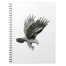 Adler im Licht Notizblock