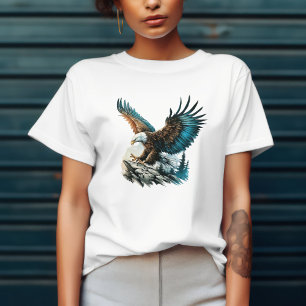 Adler in Aquarell Tri-Blend Shirt