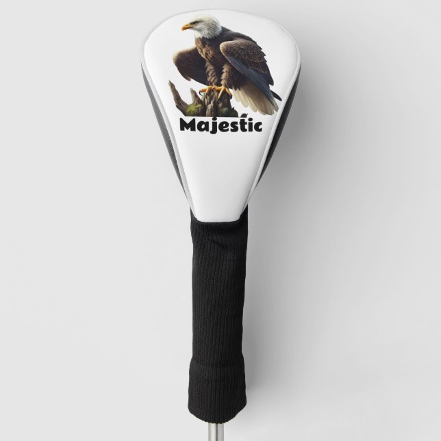 Adler in der Wildnis Golf Headcover (Vorderseite)