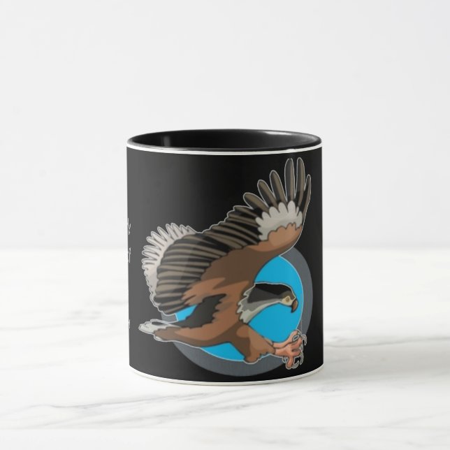 Adler in Flight Tasse (Zentrum)