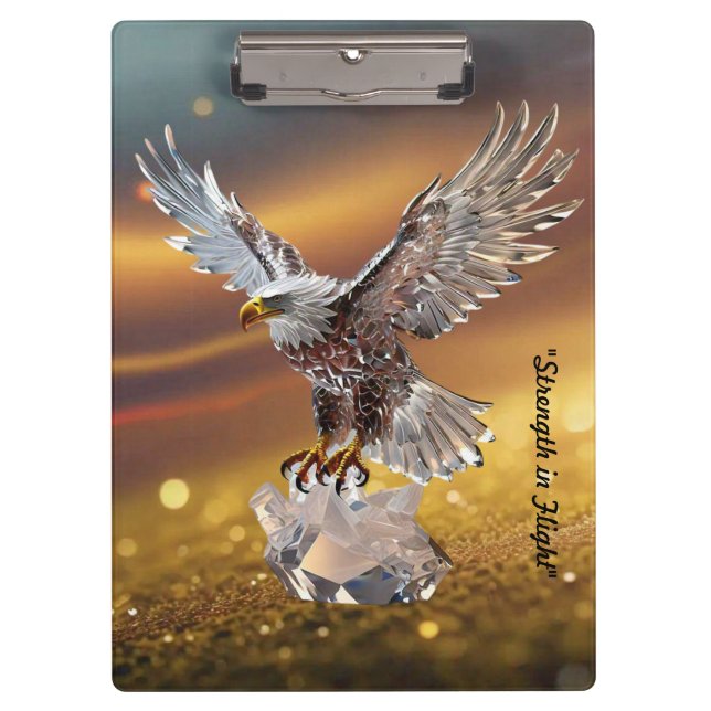 "Adler in Glorious Flight" Klemmbrett (Vorderseite)