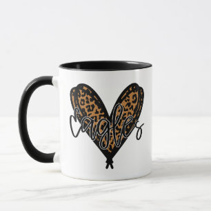 Adler Lehrer Schüler Schule Sport Fan Teamgeist Tasse