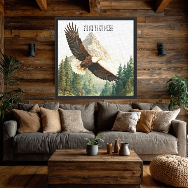 Adler  leinwanddruck (Soaring Eagle Collection)