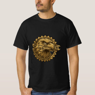Adler-Mechaniker-Kopf - Garage Adler-Schraubenschl T-Shirt