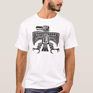 Adler, mexikanische Hieroglyph(Maya) T-Shirt