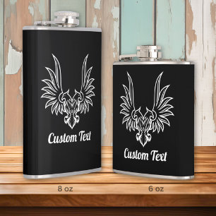 Adler mit zwei Heads Flask Flachmann