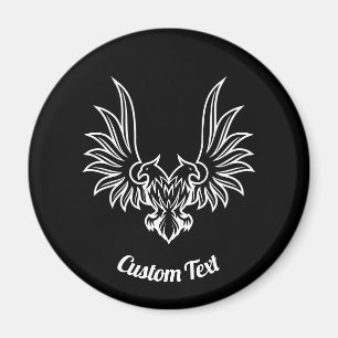 Adler mit zwei Heads Magnet