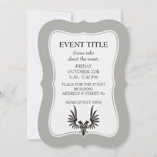 Adler mit zwei Köpfen Einladung