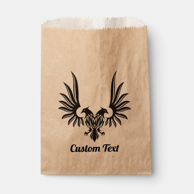 Adler mit zwei Köpfen Gefallen Tasche Geschenktütchen (Vorderseite)