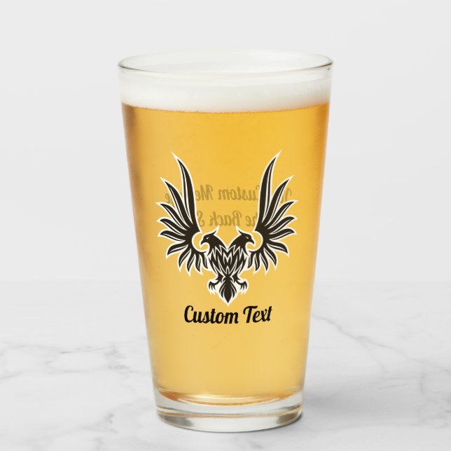 Adler mit zwei Köpfen Glas (Vorne (Gefüllt))