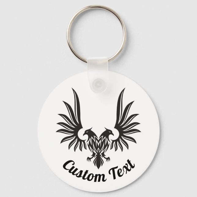 Adler mit zwei Köpfen Schlüsselanhänger (Vorderseite)
