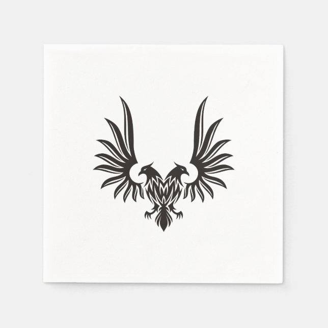 Adler mit zwei Köpfen Serviette (Vorderseite)