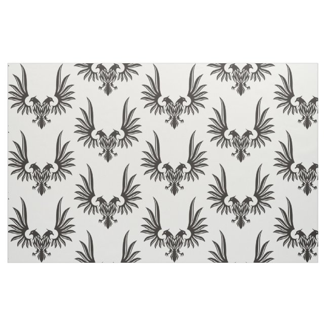 Adler mit zwei Köpfen Stoff (Fat Quarter (45,7 x 55,9 cm))