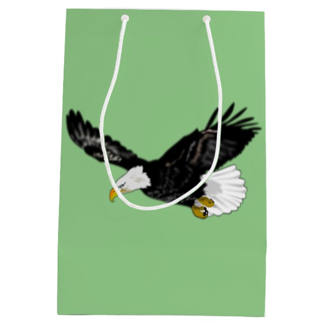 Adler Mittlere Geschenktüte (Rückseite)