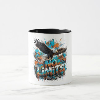 Adler ohne Grenzen Kaffeetasse | Motivierende Tier