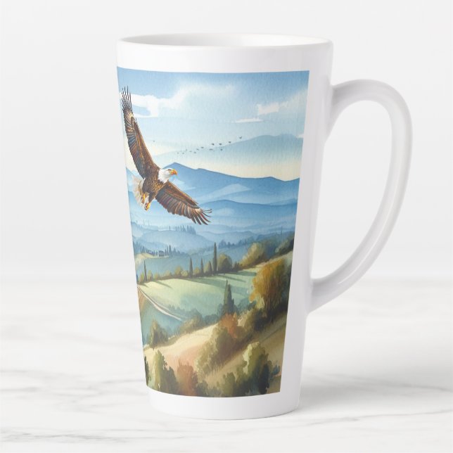 Adler (passendes Journal verfügbar) Milchtasse (Rechts)