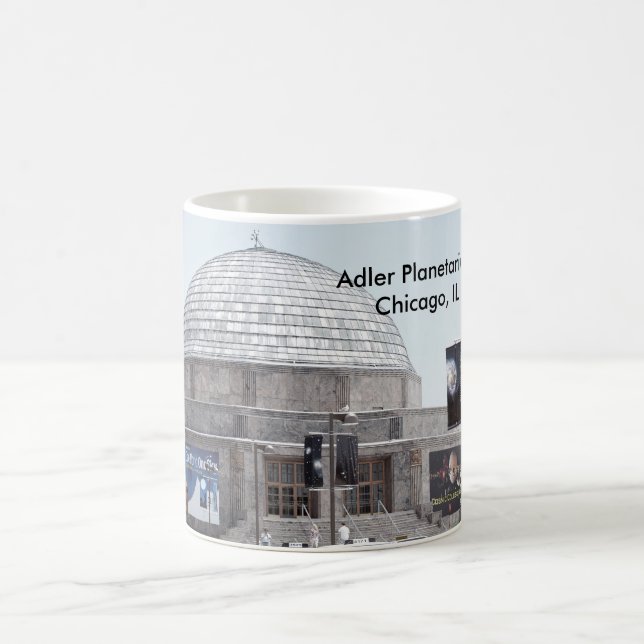 Adler Planetarium - Chicago, IL Tasse (Mittel)