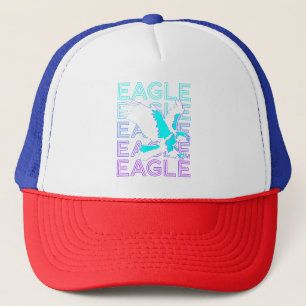 Adler Retro Truckerkappe
