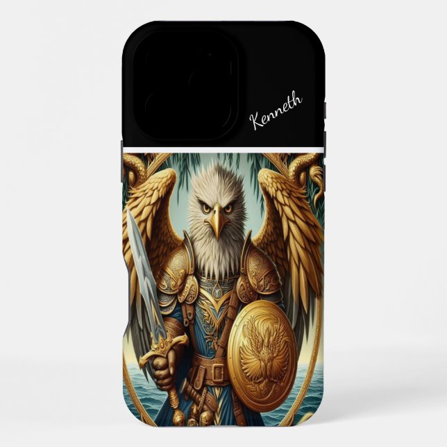 Adler-Ritters Eid iPhone Hülle (Rückseite)