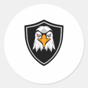 Adler Runder Aufkleber