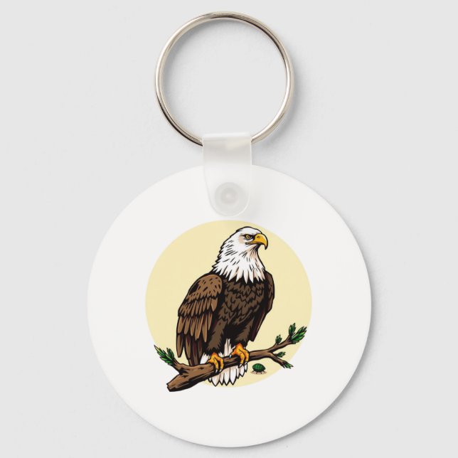 Adler Schlüsselanhänger (Vorderseite)