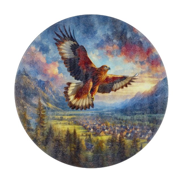 Adler Schneidebrett (Vorderseite)