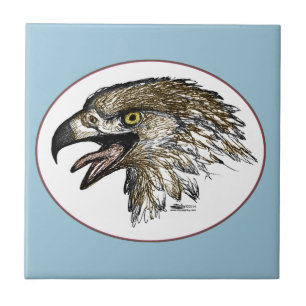 Adler schreit fliese