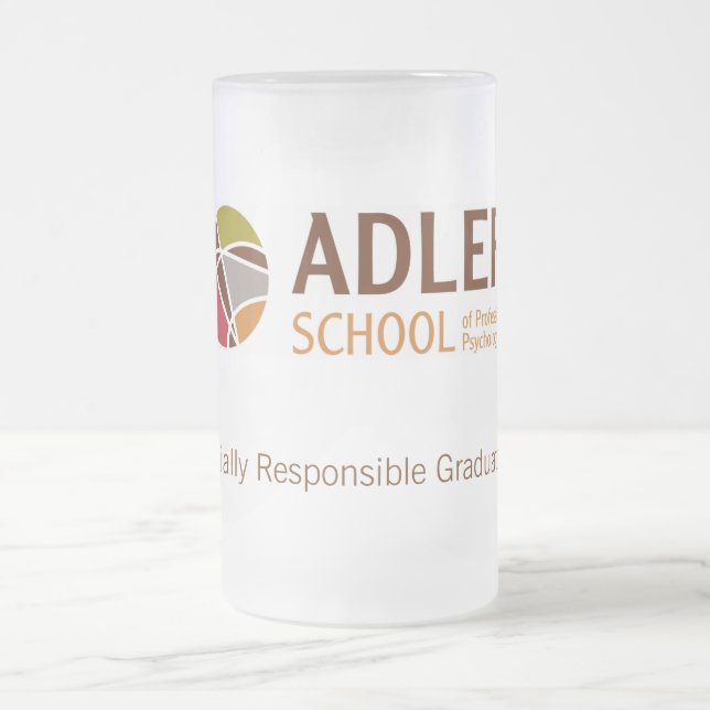 Adler Schulmattierte GlasTasse 2 Mattglas Bierglas (Mittel)