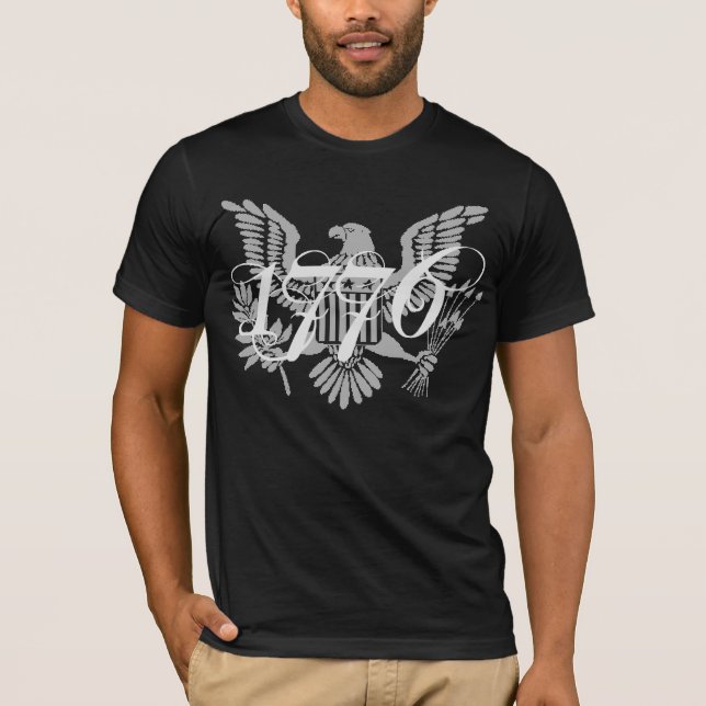 Adler-Shirt 1776 T-Shirt (Vorderseite)