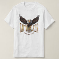 Adler-T-Shirt Weiß