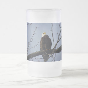 Adler-Tasse Mattglas Bierglas