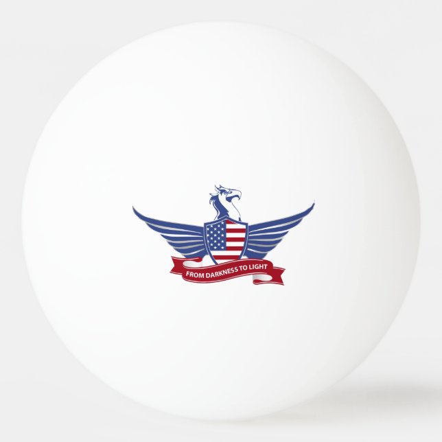 Adler Tischtennisball (Vorderseite)