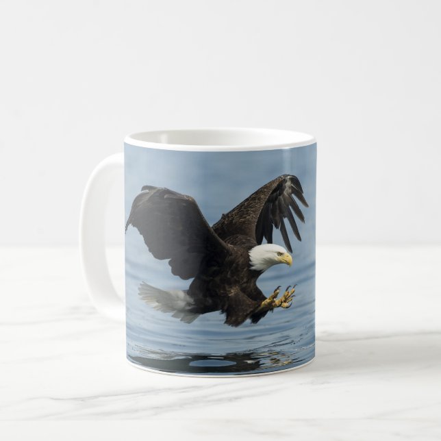 Adler über Ansatz Kaffeetasse (Vorderseite Links)
