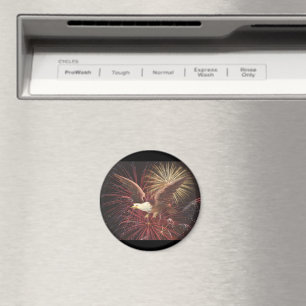 Adler und Feuerwerke Magnet