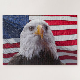 Adler und Flagge Puzzle