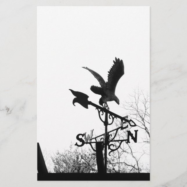 Adler und Pfeil Briefpapier (Vorderseite)