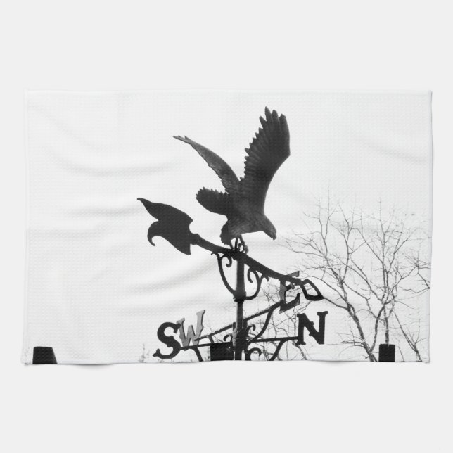 Adler und Pfeil Handtuch (Horizontal)