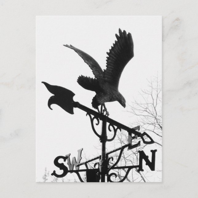 Adler und Pfeil Postkarte (Vorderseite)