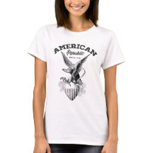 Adler und Schild der Amerikanischen Republik