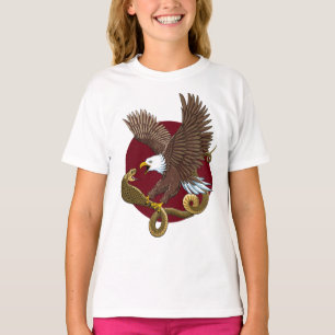 Adler und Schlange T-Shirt