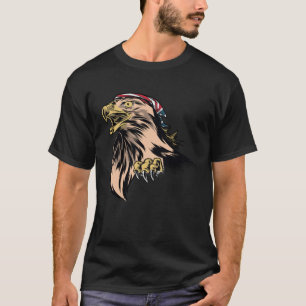 Adler usa fliegt T-Shirt