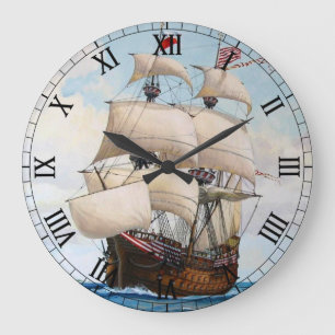 Adler von Lübeck Schiff - Benutzerdefinierte Uhr