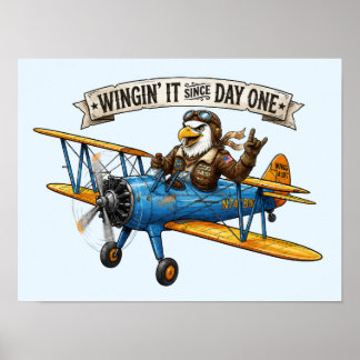 Adler Winging It Poster