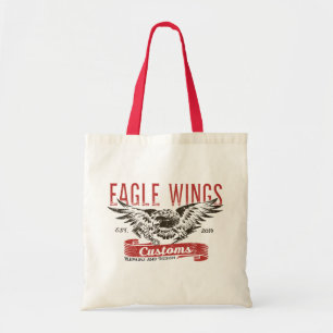 Adler Wings Tote Beutel von Schleuse Shop Tragetasche